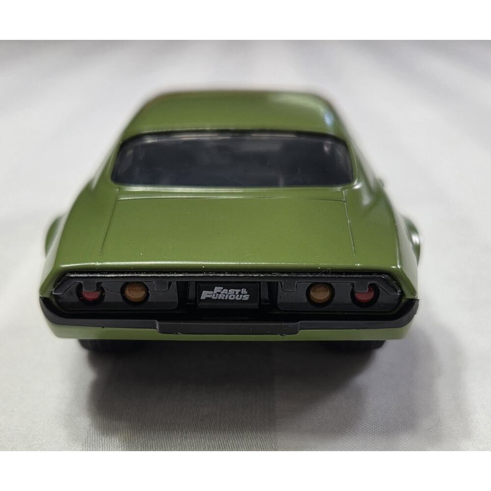 DOM'S 1973 CHEVROLET CAMARO F-BOMB GREEN FAST & FURIOUS 1/32 DIECAST JADA 99521 - Picture 9 of 10
